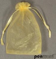 Opakowanie Woreczki organzowe złote 10x15cm