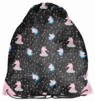 Opakowanie Worek na buty Unicorn Black PP22UN-712 PASO
