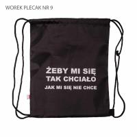 Opakowanie Worek plecak