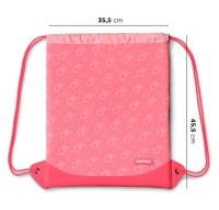 Opakowanie Worek szkolny 35,5x45,5cm OK różowy