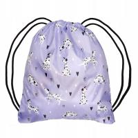 Worek szkolny Dalmatyńczyki fioletowy. Wydawca: incood.. SmakLiter.pl Opakowanie Worek szkolny Dalmatyńczyki fioletowy