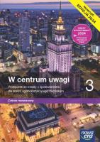 WOS LO 3 W centrum uwagi podr ZR 2024. Autor:   Praca zbiorowa. SmakLiter.pl Okładka książki WOS LO 3 W centrum uwagi podr ZR 2024