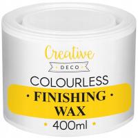Wosk do drewna bezbarwny 400ml. Wydawca: Creative Deco. SmakLiter.pl Opakowanie Wosk do drewna bezbarwny 400ml