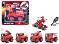 Opakowanie Wóz strażśacki do skręcania ze śrubokrętem