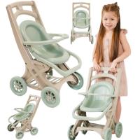 Wózek dla lalek wielofunkcyjny 3w1 Eco. Wydawca: Doloni. SmakLiter.pl Opakowanie Wózek dla lalek wielofunkcyjny 3w1 Eco