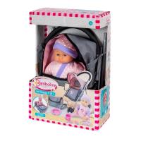 Wózek spacerówka z lalką. Wydawca: Smily Play. SmakLiter.pl Opakowanie Wózek spacerówka z lalką