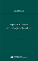 Okładka książki Wprowadzenie do teologii katolickiej