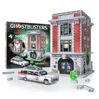 Opakowanie Wrebbit 3D puzzle Ghostbusters Firehouse HQ 500 el