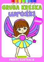 Okładka książki Wróżki. Gruba kreska