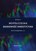 Okładka książki Współczesna bankowość inwestycyjna w.2