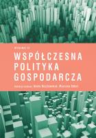 Okładka książki Współczesna polityka gospodarcza (Wyd.III)