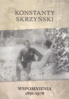 Okładka książki Wspomnienia 1891-1978 Konstanty Skrzyński /ASP Adam Skrzyński
