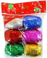 Opakowanie Wstążka brokatowa 6 kolorów