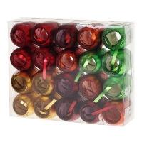 Opakowanie Wstążka kokon patyna 20m mix (20szt) ROZETTE