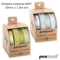 Opakowanie Wstążka ozdobna BN 10mmx1.5m 4szt (12kpl)