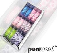 Opakowanie Wstążka ozdobna samoprzylepna 1,5cmx1m (12szt)