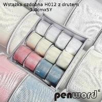 Opakowanie Wstążka ozdobna z drutem 38mmx4,5m (12szt)