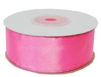 Opakowanie Wstążka satynowa 25mmx23m jasna różowa