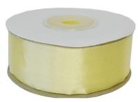 Opakowanie Wstążka satynowa 25mmx23m słomkowa