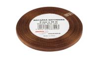 Opakowanie Wstążka satynowa brązowa 6mmx32m 2szt