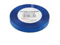Opakowanie Wstążka satynowa ciemna niebieska 12mmx32m