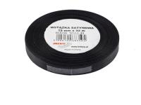 Opakowanie Wstążka satynowa czarna 12mmx32m