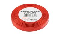 Opakowanie Wstążka satynowa czerwona 12mmx32m