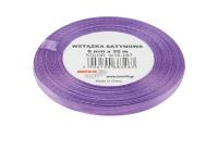 Opakowanie Wstążka satynowa lawendowy 6mmx32m 2szt