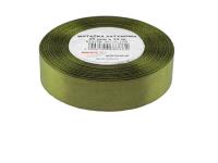 Opakowanie Wstążka satynowa oliwkowa 25mmx32m