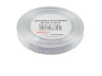 Opakowanie Wstążka satynowa szara 12mmx32m