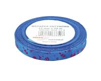 Opakowanie Wstążka satynowa wielkanocna niebieska 12mmx22m