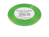 Opakowanie Wstążka satynowa zielona 6mmx32m