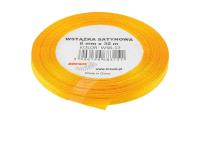 Opakowanie Wstążka satynowa złota 6mmx32m 2szt