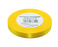 Opakowanie Wstążka satynowa żółta 12mmx32m