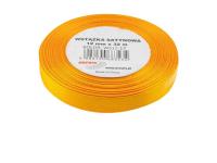 Opakowanie Wstążka satynowa żonkilowa 12mmx32m