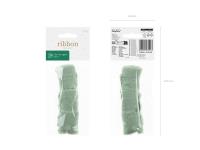 Opakowanie Wstążka szyfonowa pistacja 40mm/5m 3szt