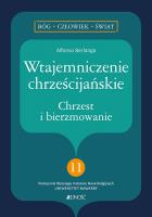 Okładka książki Wtajemniczenie chrześcijańskie. Chrzest i bierzmowanie