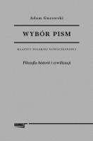 Wybór pism. Autor: Gurowski Adam. SmakLiter.pl Okładka książki Wybór pism