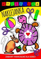 Wycinanka naklejanka. Autor: Wileńska Agnieszka. SmakLiter.pl Okładka książki Wycinanka naklejanka