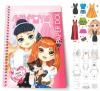 Opakowanie Wycinanki kolorowanki Lalki - różowe FRESH