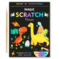 Wydrapywanka Dinusie. Wydawca: Tobby. SmakLiter.pl Opakowanie Wydrapywanka Dinusie