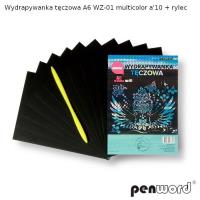Opakowanie Wydrapywanka tęczowa A6 multicolor WZ-01