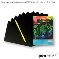 Opakowanie Wydrapywanka tęczowa A6 multicolor WZ-03