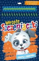Wydrapywanka Wesołe szczeniaki Dalmatyńczyk. Wydawca: Kalpol. SmakLiter.pl Opakowanie Wydrapywanka Wesołe szczeniaki Dalmatyńczyk