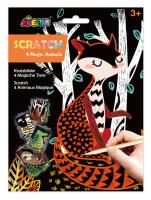 Wydrapywanki - 4 magiczne zwierzęta. Wydawca: AVENIR. SmakLiter.pl Opakowanie Wydrapywanki - 4 magiczne zwierzęta