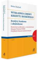 Okładka książki Wykładnia umowy kredytu bankowego w.2