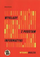 Okładka książki Wykłady z podstaw informatyki Wyd 2022 2023 / Witkom