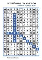 Wykreślanka - niebieska. Wydawca: Czas Seniora. SmakLiter.pl Opakowanie Wykreślanka - niebieska