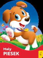 Wykrojnik. Mały piesek. Autor: Kozłowska Urszula. SmakLiter.pl Okładka książki Wykrojnik. Mały piesek