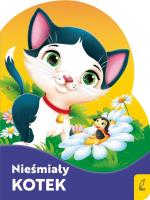 Okładka książki Wykrojnik. Nieśmiały kotek